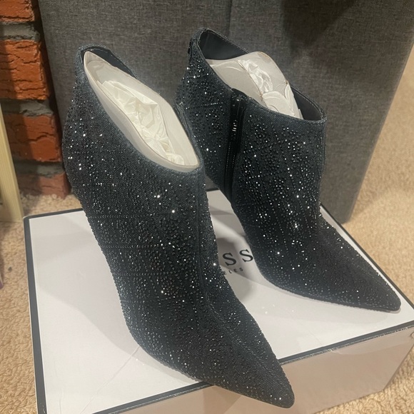 Guess Rhinestone Boots - Picture 1 of 4
